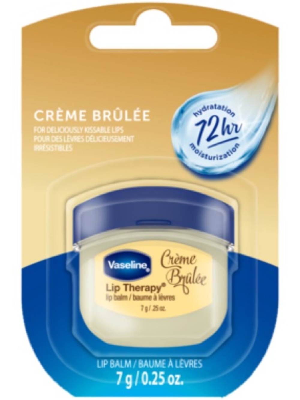 Vaseline Lip Therapy Crème Brûlée Lip Balm - Cream